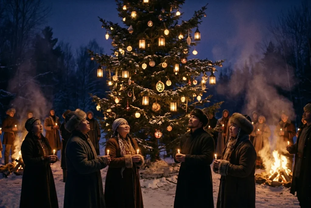 Nardugan: Noel'in Atası Olan Kadim Türk Bayramı 2 Nardugan ancient Turkish solar festival and the White Pine Tree tradition